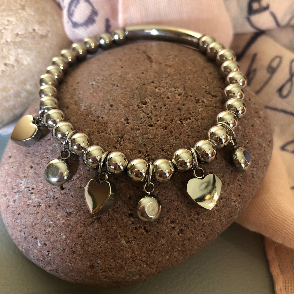 UNO de 50 Bracelet with SWAROVSKI Crystal Silver Plated - Picture 6 of 7